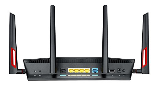 ASUS DSL-AC88U - Módem router Gaming G.fast/VDSL2/ADSL2+ AC3100 Doble Banda Gigabit (Doble WAN, USB 3.0, compatible con Ai Mesh wifi)