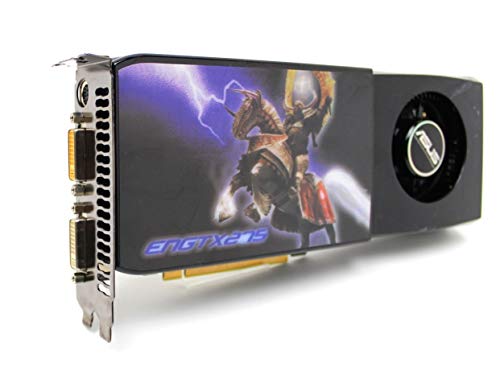 Asus GeForce GTX 275 - Tarjeta gráfica (memoria DDR3 de 896 MB, 2 puertos DVI, salida de TV, PCI-E Makel)