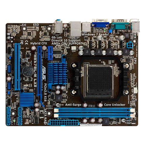 ASUS M5A78L-M LX3 - Placa base (DDR3-SDRAM, DIMM, Dual, AMD, Athlon, Athlon FX, Phenom, Sempron, Socket AM3+)