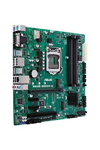 ASUS Prime B360M-C/CSM Intel® B360 Micro ATX - Placa Base (DDR4-SDRAM, DIMM, 2133,2400,2666 MHz, 64 GB, Intel, Intel® Celeron®, Intel® Core™ i3, Intel Core i5, Intel Core i7, Intel® Pentium®)