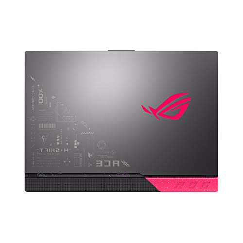ASUS ROG G513QM-HF246 - Portátil Gaming de 15.6" Full HD 300Hz (Ryzen 7 5800H, 16GB RAM, 1TB SSD, GeForce RTX 3060 6GB, Sin Sistema Operativo) Rosa Punk Elétrico - Teclado QWERTY español