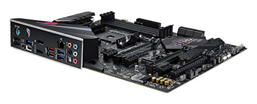 ASUS Rog Strix B450-F Gaming II - Placa Base de Gaming ATX AMD AM4 B450 (DDR4 4400 MHz, cancelación de Ruido por IA, M.2 con disipador, USB 3.2 Gen. 2, SATA 6 Gbps, iluminación Aura Sync RGB)