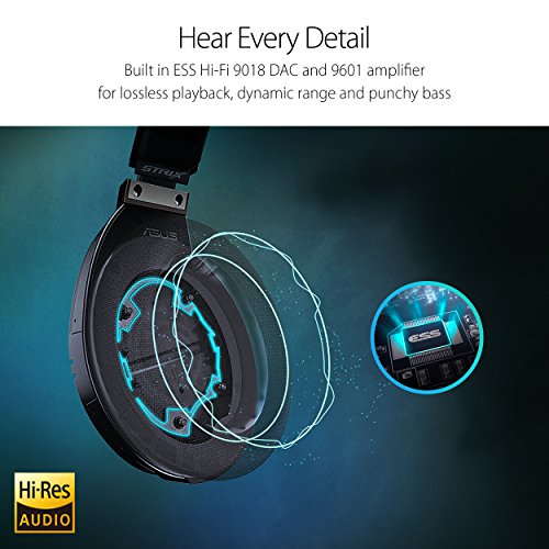 Asus Rog Strix Fusion 500 Gaming Headset USB Schnurgebunden Over Ear Negro