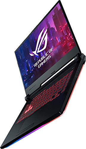 ASUS ROG Strix G531GT-BQ020 - Ordenador portátil de 15.6" FullHD (Intel Core i7-9750H, 8GB RAM, 256GB SSD, GeForce GTX1650-4GB, Sin sistema operativo) negro - Teclado QWERTY Español
