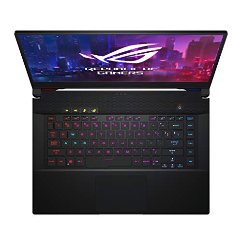 ASUS ROG Zephyrus S15 GX502LXS-HF012T - Portátil Gaming de 15.6" FullHD 300Hz (i7-10750H, 32GB RAM, 1TB SSD, GEForce RTX2080 Super 8GB GDDR6, Windows 10 Home) Negro Cepillado - Teclado QWERTY español
