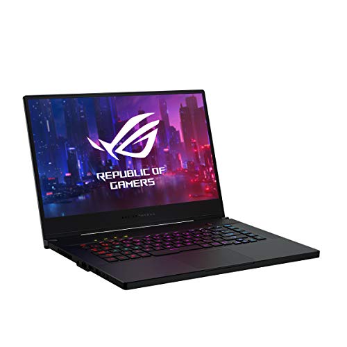 ASUS ROG Zephyrus S15 GX502LXS-HF012T - Portátil Gaming de 15.6" FullHD 300Hz (i7-10750H, 32GB RAM, 1TB SSD, GEForce RTX2080 Super 8GB GDDR6, Windows 10 Home) Negro Cepillado - Teclado QWERTY español