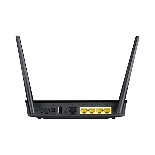 ASUS RT-AC51U - Router Inalámbrico AC750 Doble Blanda (USB 2.0, Modo Punto de Acceso y Router Inalámbrico, Compatible con OpenWrt)