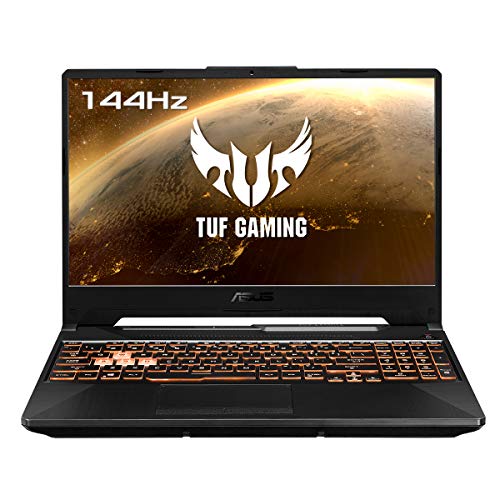 ASUS TUF A15 FA506IU-HN278 - Ordenador portátil Gaming 15.6" FullHD (Ryzen 7 4800H, 16GB RAM, 1TB SSD, NVIDIA GTX1660Ti-6GB, Sin sistema operativo) Negro Hoguera - Teclado QWERTY español