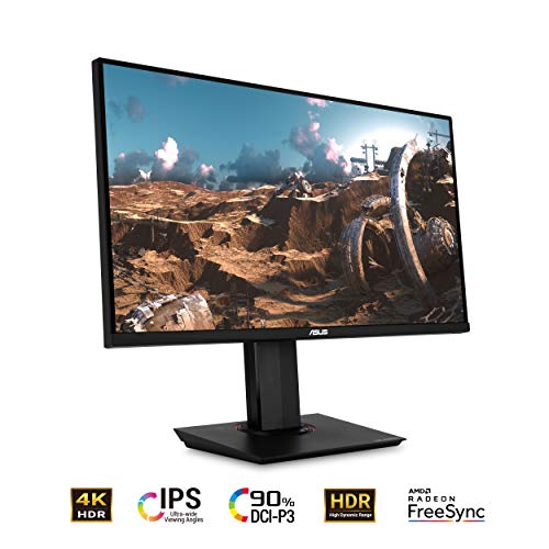 ASUS TUF Gaming VG289Q 28" HDR Gaming Monitor 4K (3840 x 2160) IPS FreeSync Eye Care DisplayPort Dual HDMI HDR 10, NEGRO