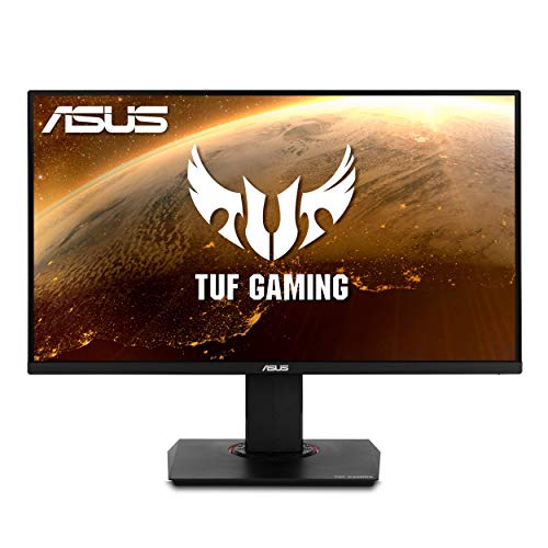 ASUS TUF Gaming VG289Q 28" HDR Gaming Monitor 4K (3840 x 2160) IPS FreeSync Eye Care DisplayPort Dual HDMI HDR 10, NEGRO