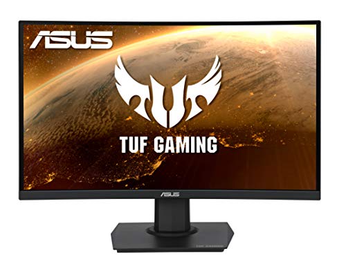 ASUS VG24VQE - Monitor 23,6 Pulgadas (Full HD 1920 x 1080, 165 Hz, Extreme Low Motion Blur, FreeSync Premium, 1ms MPRT, Shadow Boost), Negro