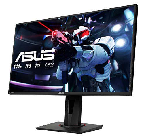 ASUS VG279Q - Monitor Gaming de 27" Full-HD (1920x1080, 1 ms, 144 Hz, IPS, Adaptive-Sync, ELBMB, HDMI, DisplayPort,DVI-D) Negro