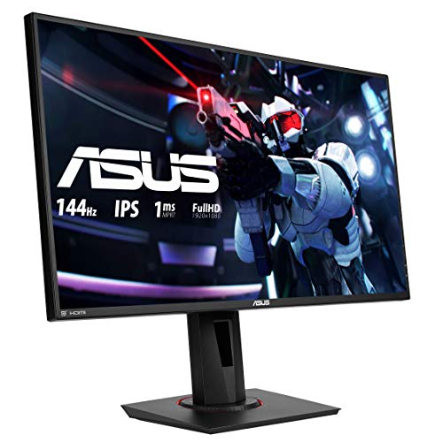 ASUS VG279Q - Monitor Gaming de 27" Full-HD (1920x1080, 1 ms, 144 Hz, IPS, Adaptive-Sync, ELBMB, HDMI, DisplayPort,DVI-D) Negro