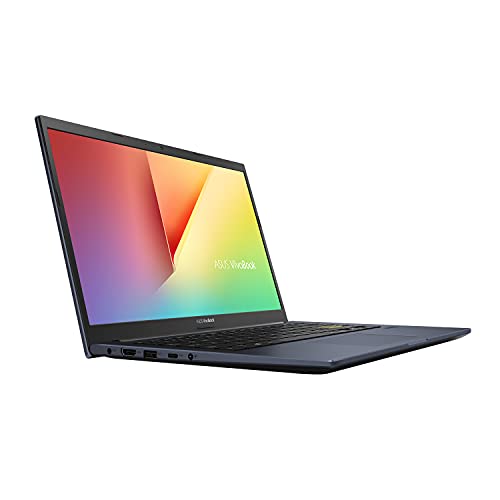 ASUS VivoBook 14 X413JA-EB593 - Portátil  Full HD (Core i7-1065G7, 16GB RAM, 1TB SSD, Iris Plus Graphics, Sin Sistema Operativo) Negro - Teclado QWERTY español