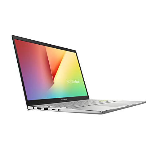 ASUS VivoBook S14 S433EA-AM423T - Portátil 14" Full HD (Core i5-1135G7, 8GB RAM, 512GB SSD, Iris Xe Graphics, Windows 10 Home) Blanco Sueño - Teclado QWERTY español
