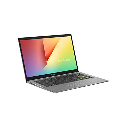 ASUS VivoBook S14 S433EA-AM613T - Ordenador portátil 14" Full HD (Intel Core i7-1165G7, 16GB RAM, 512GB SSD, Intel Iris Xe Graphics, Windows 10 Home) Negro Indie-Teclado QWERTY español