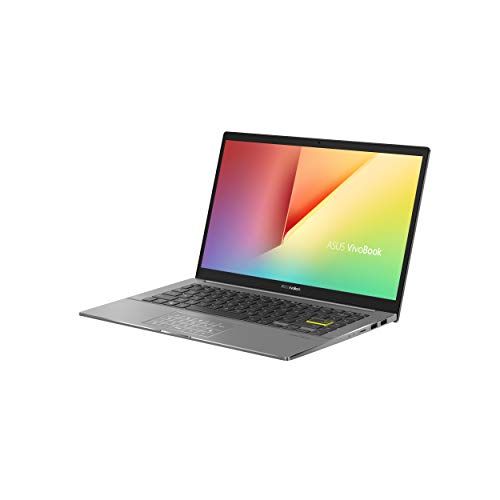 ASUS VivoBook S14 S433EA-AM613T - Ordenador portátil 14" Full HD (Intel Core i7-1165G7, 16GB RAM, 512GB SSD, Intel Iris Xe Graphics, Windows 10 Home) Negro Indie-Teclado QWERTY español