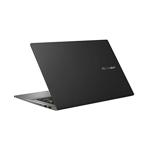ASUS VivoBook S14 S433EA-AM613T - Ordenador portátil 14" Full HD (Intel Core i7-1165G7, 16GB RAM, 512GB SSD, Intel Iris Xe Graphics, Windows 10 Home) Negro Indie-Teclado QWERTY español