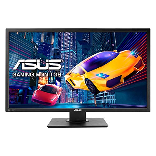 ASUS VP28UQGL - Monitor de Gaming 28" | 60 Hz (3840x2160, No Webcam, No Ajustable en Altura, Adaptive-Sync/FreeSync, Antiparpadeo, Filtro de luz Azul, Diseño ergonómico), Negro