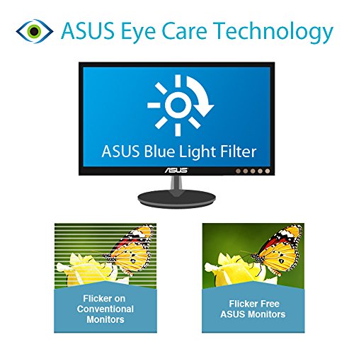 Asus VZ249HE 23.8" Full HD IPS Mate Negro pantalla para PC - Monitor (60,5 cm (23.8"), 1920 x 1080 Pixeles, LED, 5 ms, 250 cd / m², Negro)