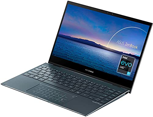 ASUS ZenBook Flip 13 UX363JA-EM189T - Portátil convertible 13.3" FullHD (Intel Core i5-1035G4, 16GB RAM, 512GB SSD, Intel Iris Plus Graphics, Windows 10 Home) Gris Pino-Teclado QWERTY español