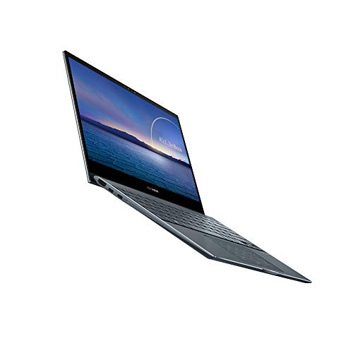 ASUS ZenBook Flip 13 UX363JA-EM189T - Portátil convertible 13.3" FullHD (Intel Core i5-1035G4, 16GB RAM, 512GB SSD, Intel Iris Plus Graphics, Windows 10 Home) Gris Pino-Teclado QWERTY español