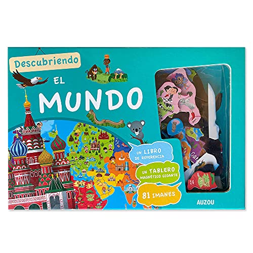 Atlas magnético. Descubriendo el mundo. (Mi estuche magnético)