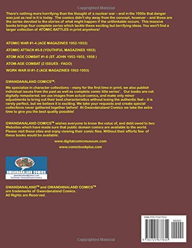 Atomic Battles Giant: Gwandanaland Comics #2081 -- Four Complete Combat Series That Explore the Worst-Case Scenario!  Atomic War - Atomic Attack - Atom Age Combat - World War III
