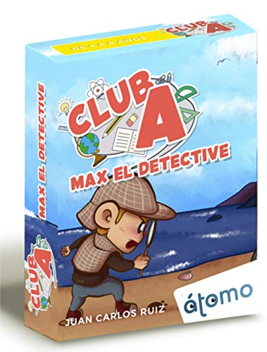 Atomo Games. Club A. MAX el Detective Juego Educativo. cálculo, atención