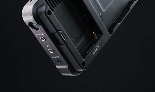 Atomos Ninja V videograbador Digital Negro - Capturadora de Video Digital (Negro, 4096 x 2160 Pixeles, 12 Canales, 16:9, 2,5 h, 16.8 V)