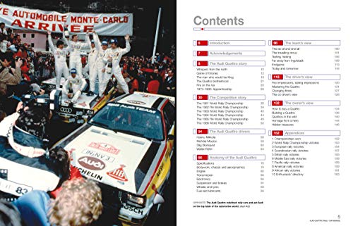 Audi Quattro Rally Car Enthusiasts' Manual: 1980 to 1987 (includes Group 4 & Group B rally cars)