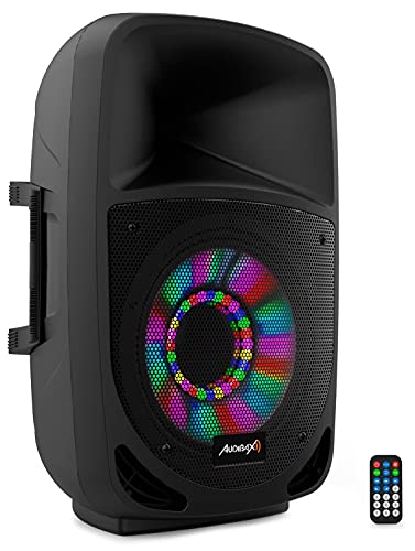 Audibax Vegas 15 Altavoz Profesional Bluetooth 15 USB y Efectos Luminicos