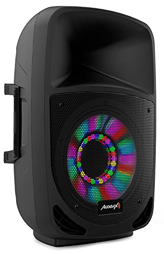 Audibax Vegas 15 Altavoz Profesional Bluetooth 15 USB y Efectos Luminicos