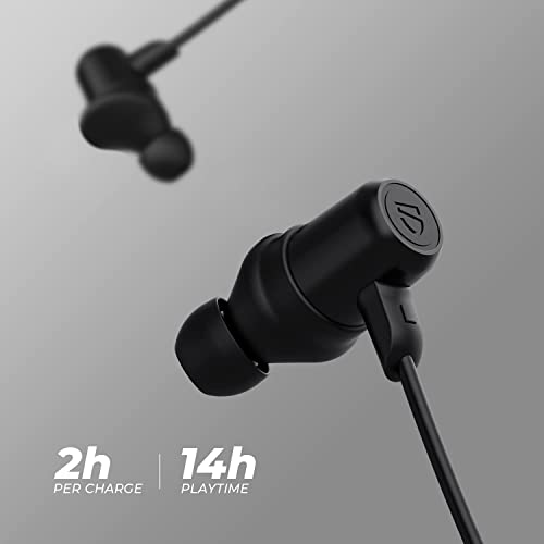 Auriculares Bluetooth 5.0 SoundPEATS Q35HD Cascos Deportivos con Mic Magnéticos Auriculares con Cable para iPad, iOS Android Móviles Smartphones PC