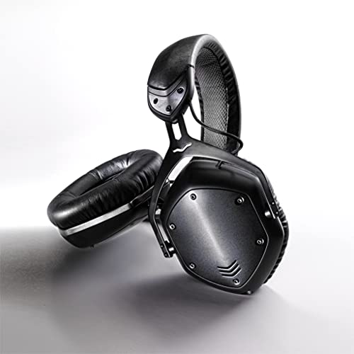 Auriculares Circumaurales de Metal V - Moda Crossfade LP2 Vocal de Edición Limitada con Aislamiento del Ruido - Matte Black, One Size