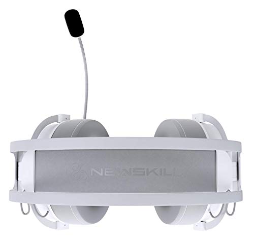 Auriculares Gaming Newskill Kimera V2 Ivory 7.1 Compatibles con PC y PS4 en Color Blanco