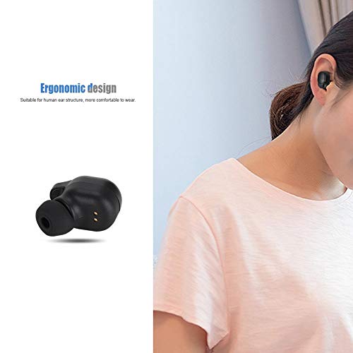 Auriculares inalámbricos con traductor de Voz Bluetooth 33, Mini Auriculares de un Solo oído con traducción instantánea Inteligente con Estuche de Carga