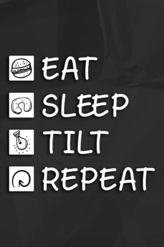 Autism Planner - Eat Sleep Tilt Repeat retro game lover design arcade pinball Saying: Tilt, Week Logbook and Notebook for Parents to document and ... of their children on the Autism Spectrum,Note