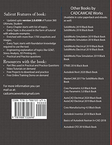 Autodesk Fusion 360 Black Book (V 2.0.6508) - Colored