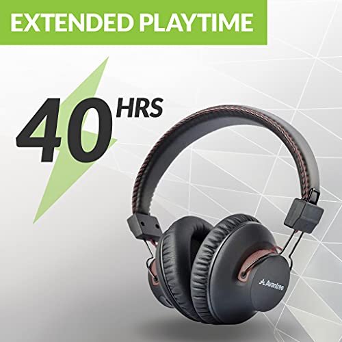 Avantree C519M Auriculares Inalámbricos Cascos Bluetooth con Micrófono, Compatible Nintendo Switch, PS5, MacBook Pro, Laptop PC USB C, Enchufe y juegue, Ideal Llamadas y Juegos música, 40 Horas
