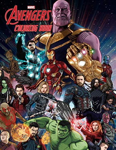 Avengers Coloring Book: Perfect Coloring Book