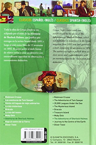 Aventuras de Sherlock Holmes - español/inglés (Clásicos bilingües)