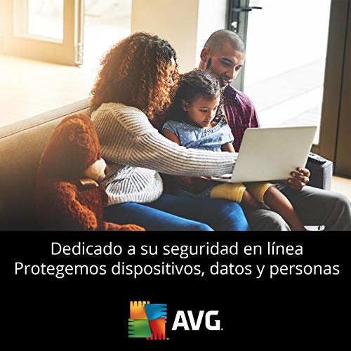 AVG Internet Security - Protección antivirus | 10 Dispositivo | 1 Año | PC/Mac | Código de activación enviado por email