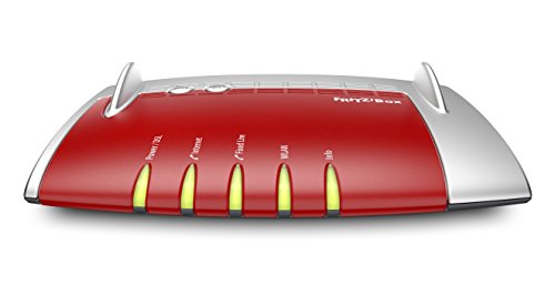 AVM FRITZ!Box 7490 International - Modem Router WiFi AC 1750, banda dual, Mesh, VDSL, ADSL2+, 4 x LAN Gigabit, 2 puertos USB 3.0, centralita telefónica, VoIP, base DECT, interfaz en Español