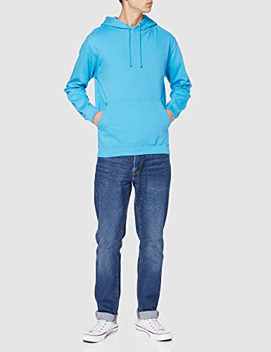 AWDis JH001MLIPM, Sudadera con Capucha Para Hombre, Azul (Hawaiian Azul), Medium