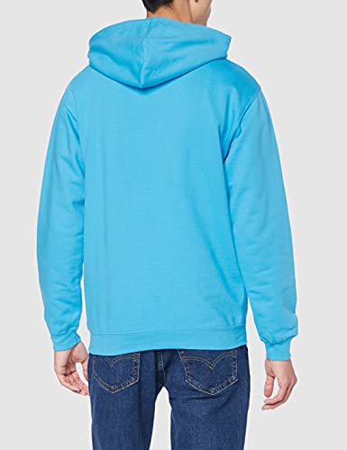 AWDis JH001MLIPM, Sudadera con Capucha Para Hombre, Azul (Hawaiian Azul), Medium