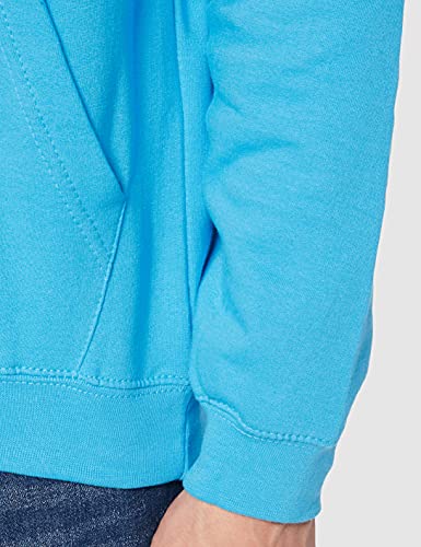 AWDis JH001MLIPM, Sudadera con Capucha Para Hombre, Azul (Hawaiian Azul), Medium
