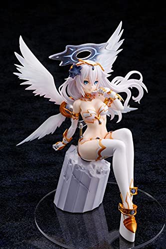 AWSLXS 23cm Cyberdimension Neptunia 4 diosas en línea Black Heart Noire PVC Figura Juguetes muñeca Modelo estática Estatua colección decoración Regalo