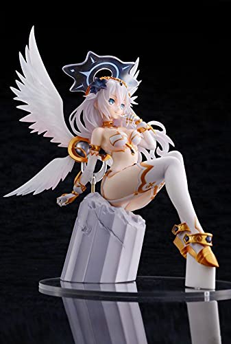 AWSLXS 23cm Cyberdimension Neptunia 4 diosas en línea Black Heart Noire PVC Figura Juguetes muñeca Modelo estática Estatua colección decoración Regalo