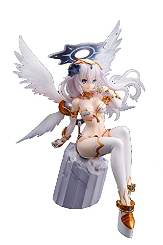 AWSLXS 23cm Cyberdimension Neptunia 4 diosas en línea Black Heart Noire PVC Figura Juguetes muñeca Modelo estática Estatua colección decoración Regalo